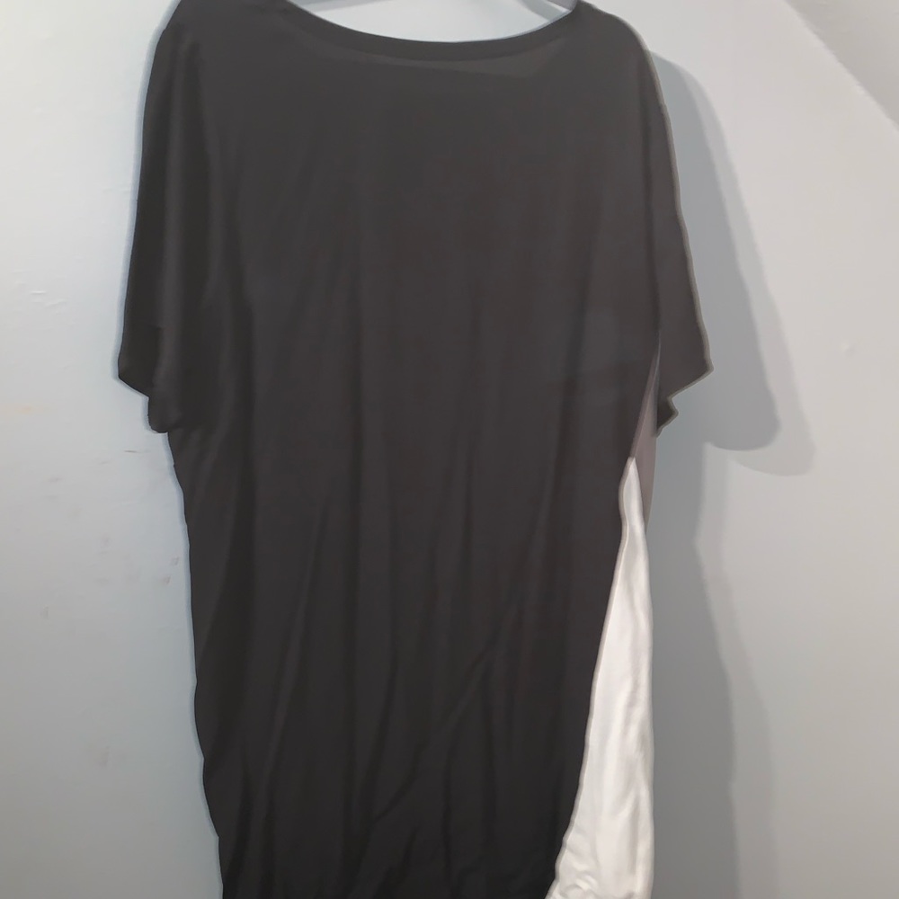 Eileen Fisher color block dress